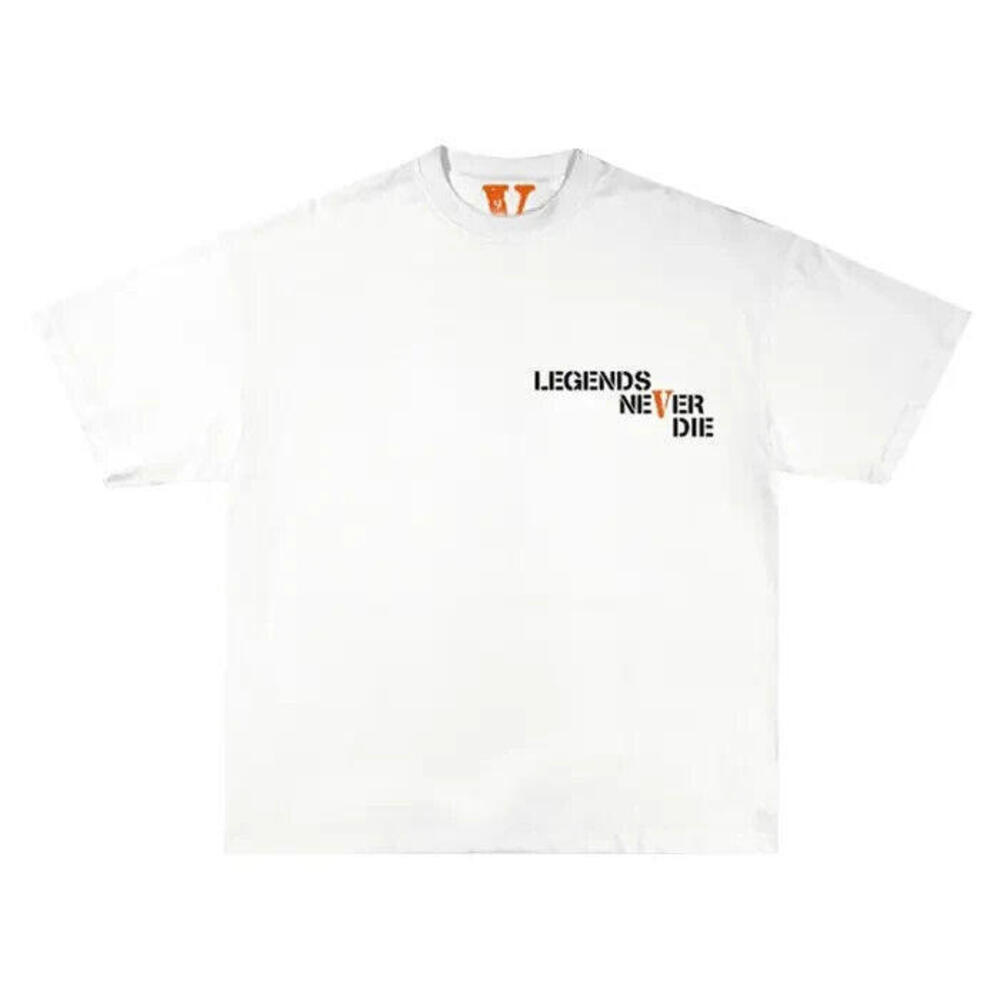 Vlone x Juice WRLD Butterfly Tee 'White' Size XXL